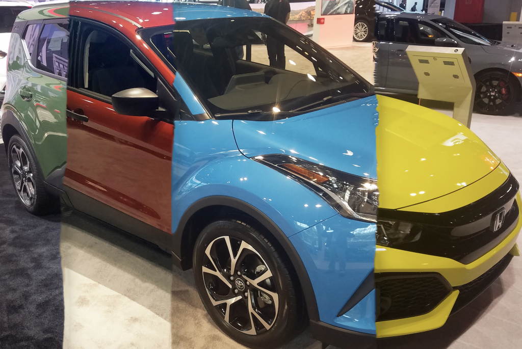 Local Color: Unusual Paint Hues at the 2018 Chicago Auto Show