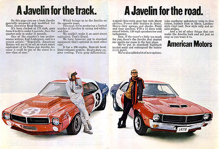 1970 Javelin Ad 