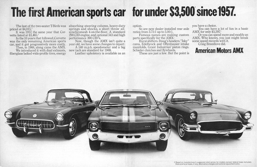 1969 AMX Ad 