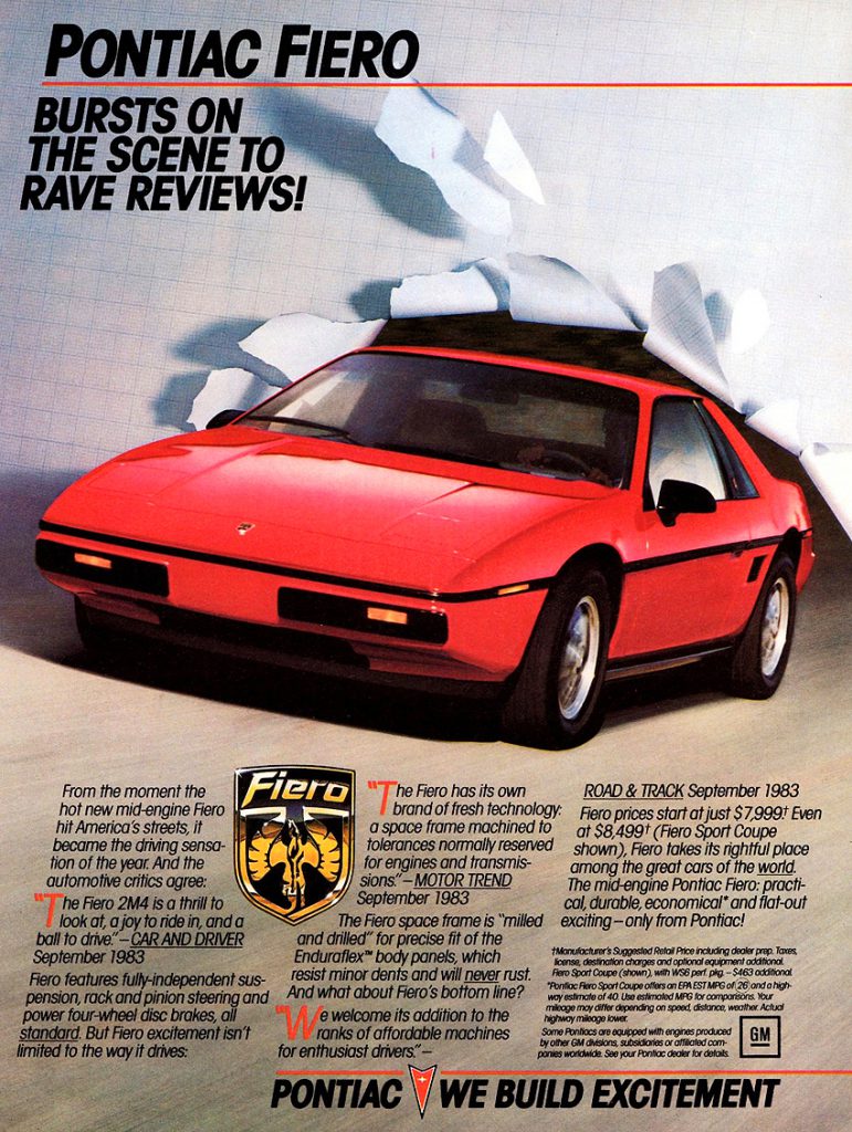 Pony-Car Madness! 10 Classic Firebird Ads