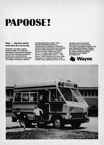 1970 Wayne Ad , Wayne Papoose