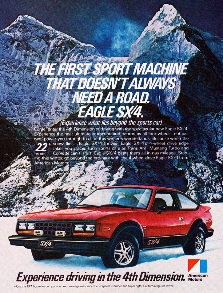 1985 AMC Eagle SX/4