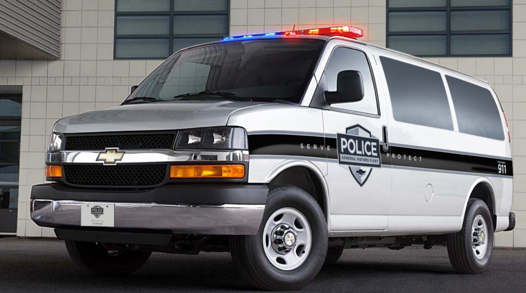 2019 Chevrolet Express Police Van 