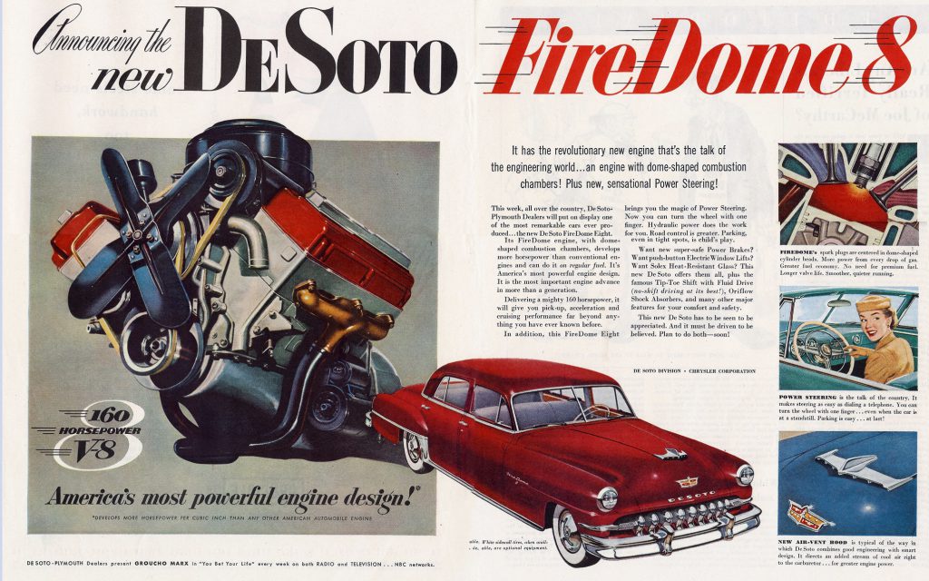 1952 DeSoto, 160 Horsepower 