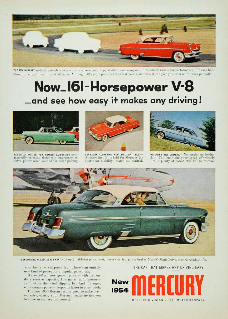 1954 Mercury Ad