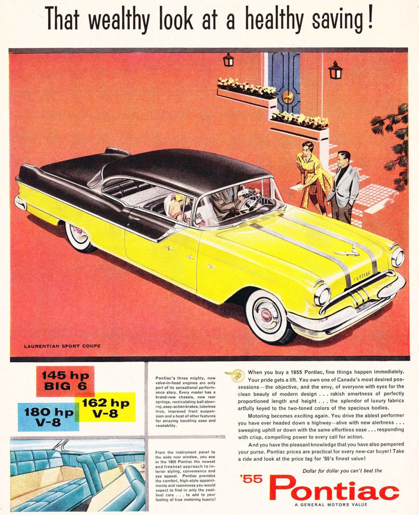 1955 Pontiac Ad