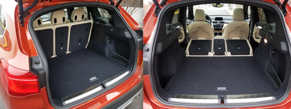 BMW X1 Storage Space 