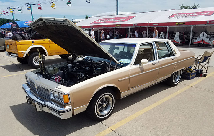 1985 Pontiac Parisienne four-door sedan