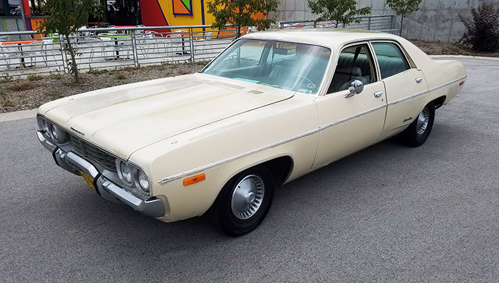 1972 Plymouth Satellite four-door sedan