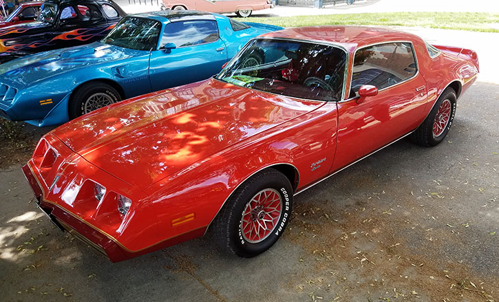 1979 Pontiac Firebird Esprit Red Bird