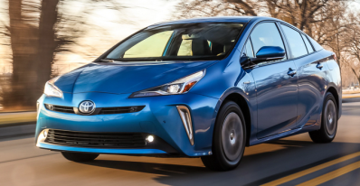 2019 Toyota Prius XLE AWD-e in Electric Storm Blue