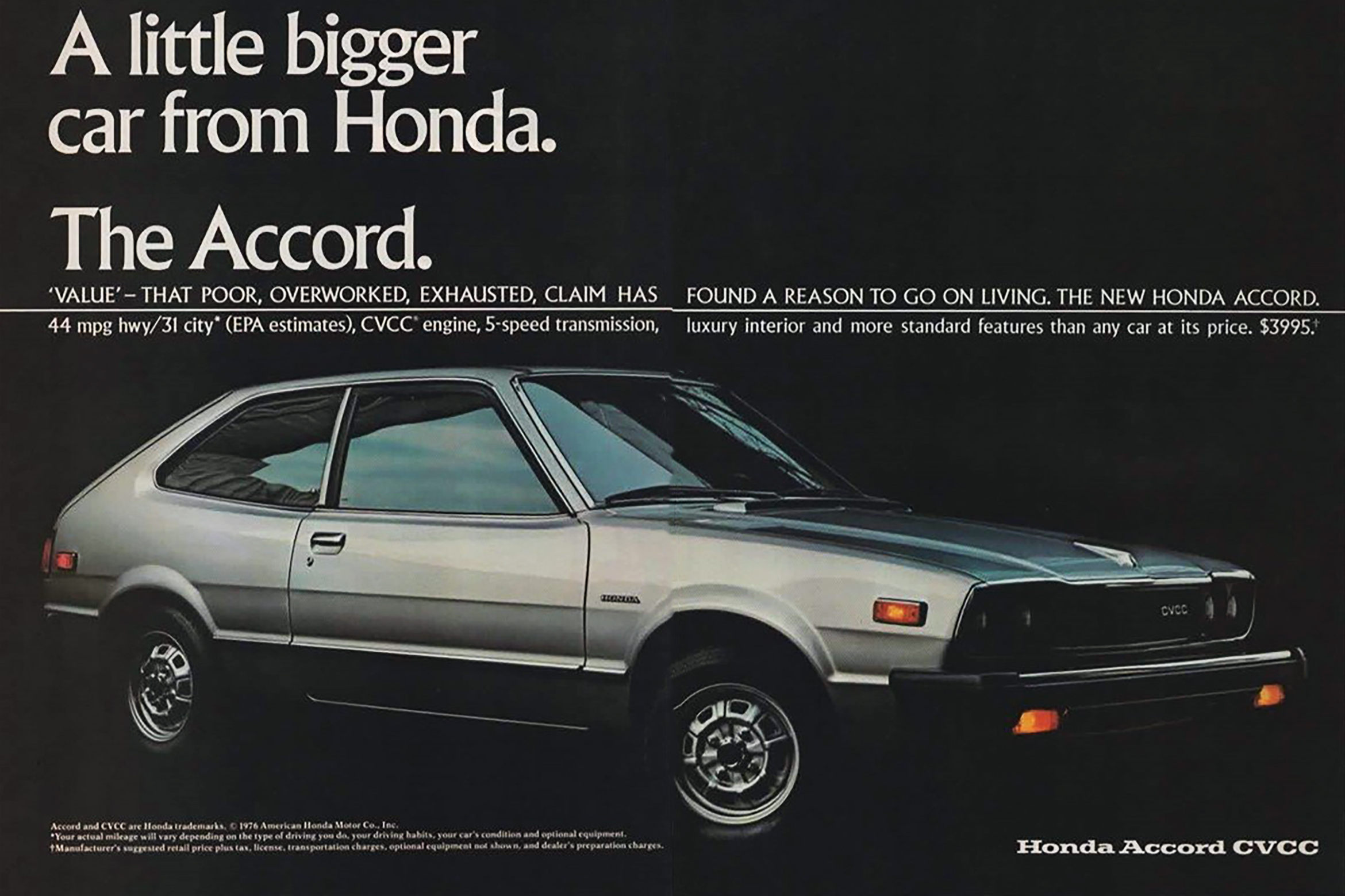 Classic Honda Ads, Hatchback