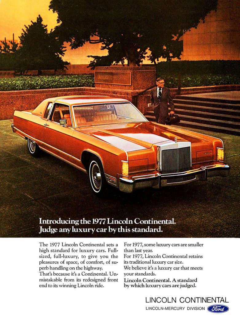 Luxury Madness! A Gallery Of Classic Lincoln Ads | The Daily Drive ...