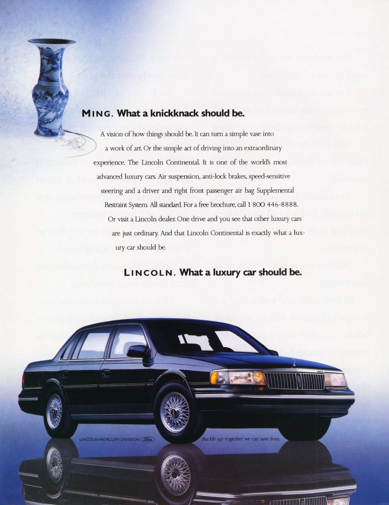 Luxury Madness! A Gallery Of Classic Lincoln Ads The Daily Drive(00)