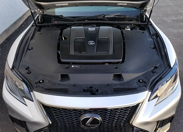 2019 Lexus LS 500 F Sport , Engine 