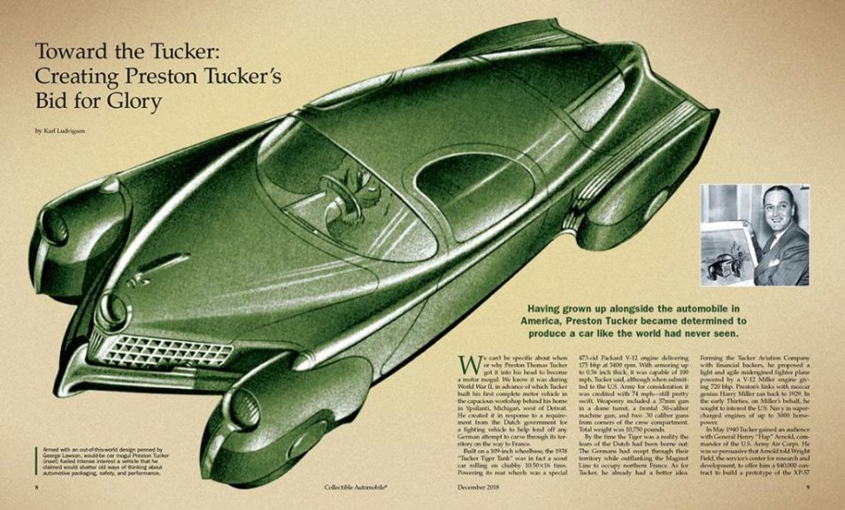 Collectible Automobile Tucker Article