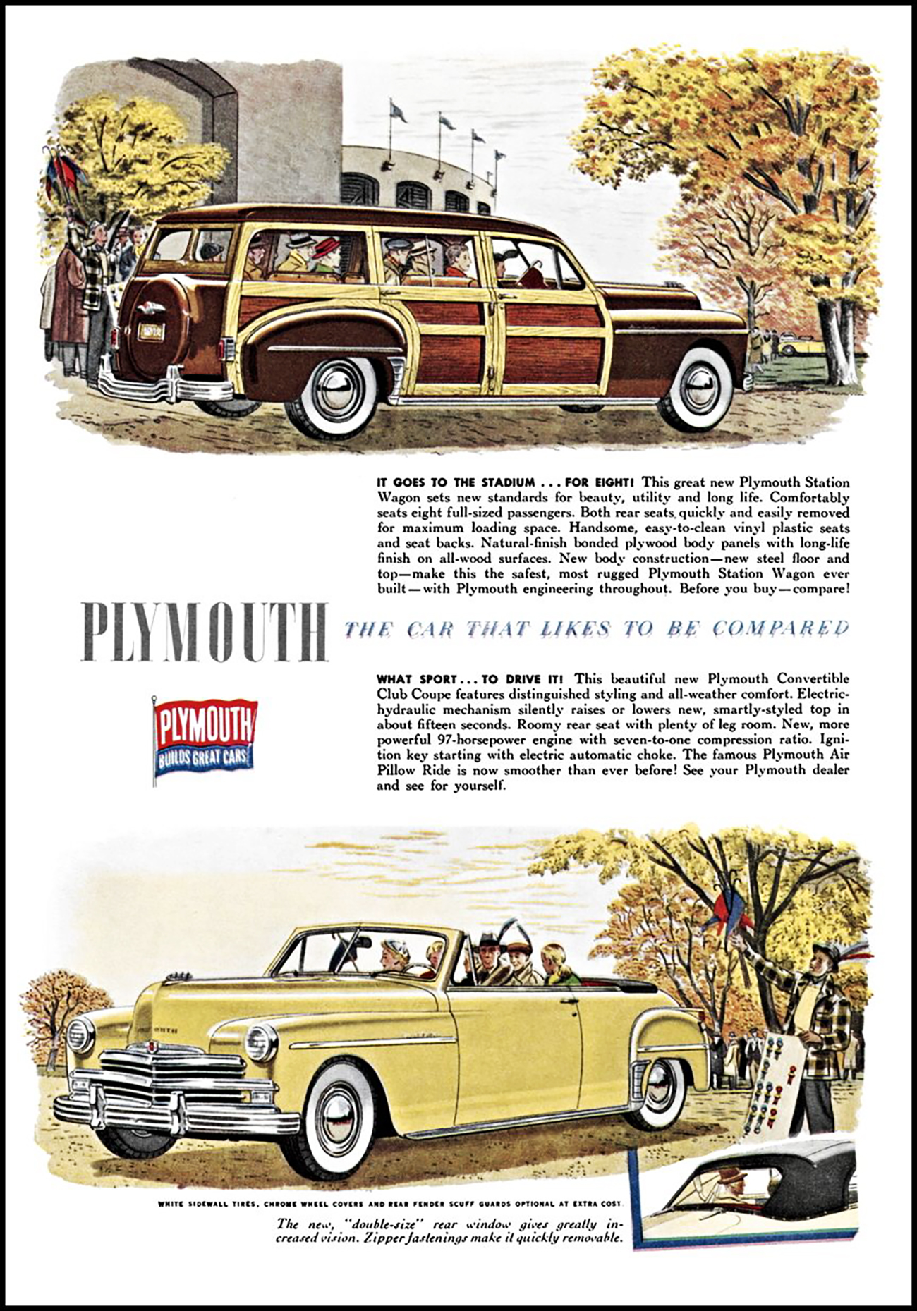 1949 Plymouth Ad 