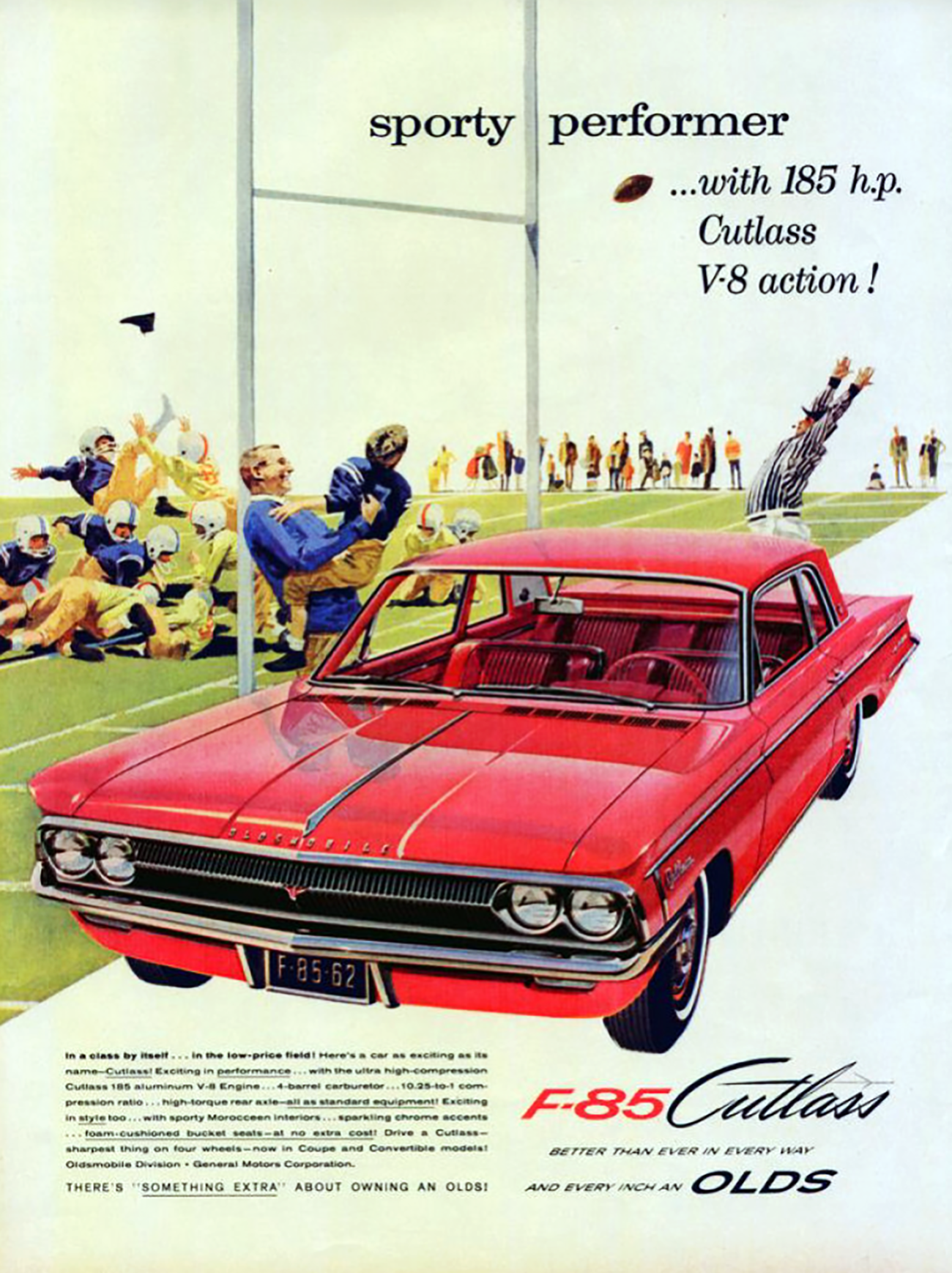 1962 Oldsmobile F-85 Cutlass Ad 