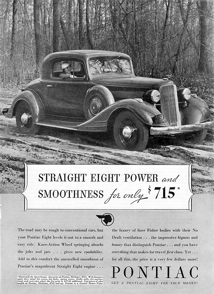 Depression Era Car Ads 