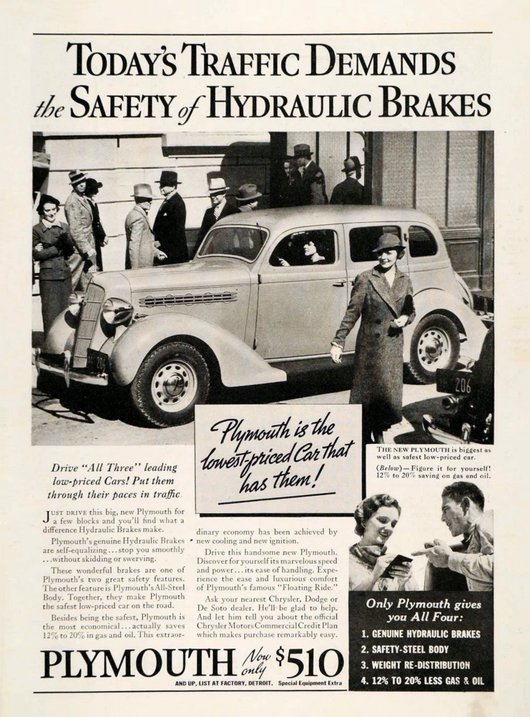 Depression Era Car Ad 