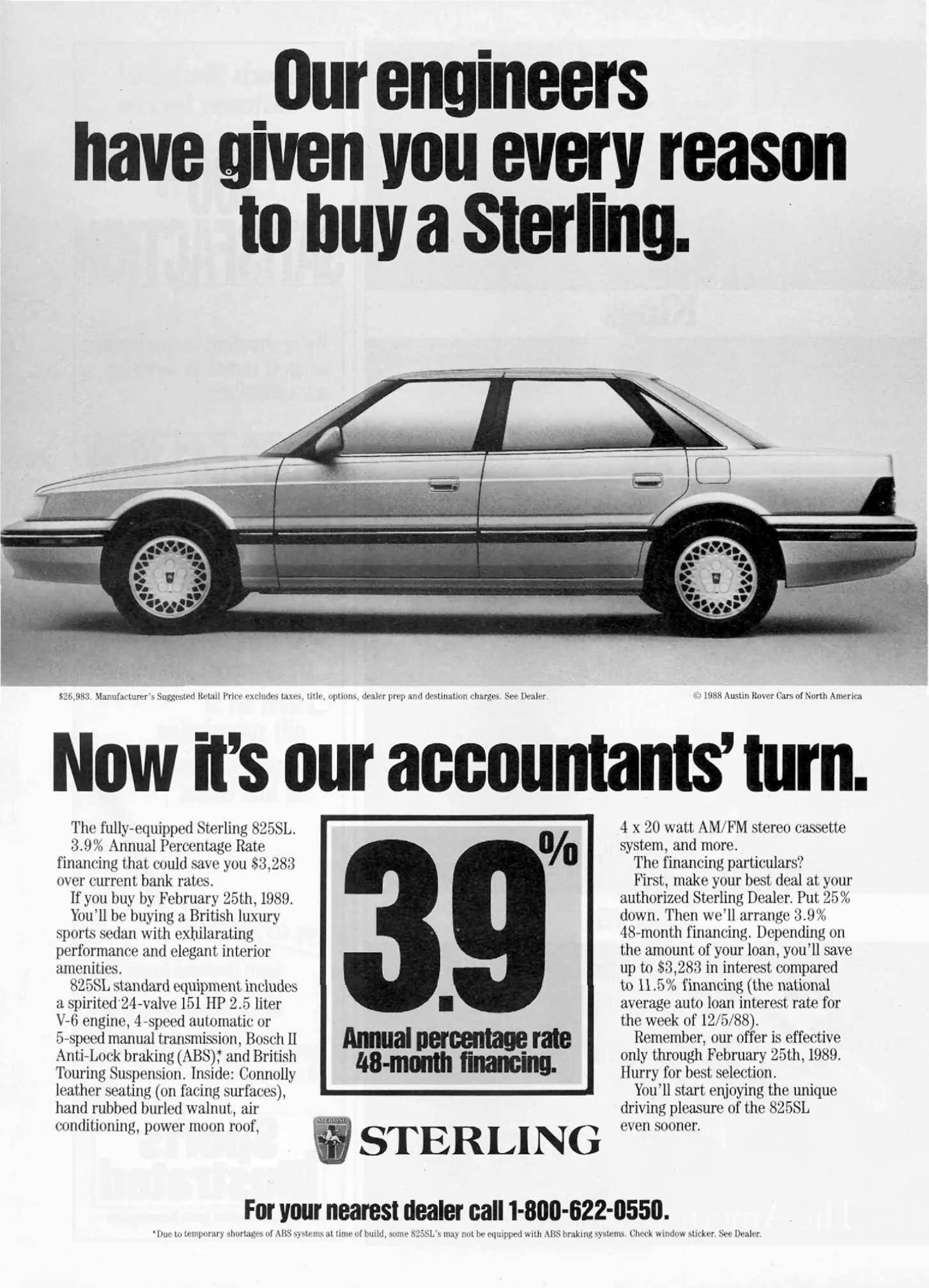1989 Sterling ad 