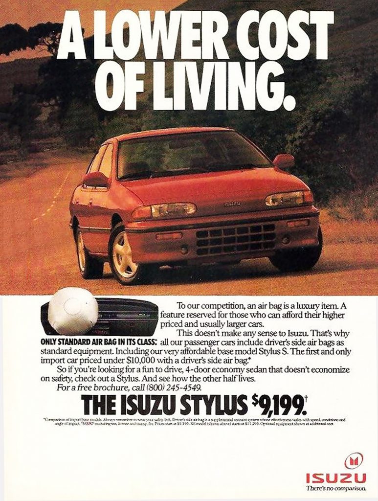 Memory Lapse Madness! A Gallery Of Forgotten Car Ads 