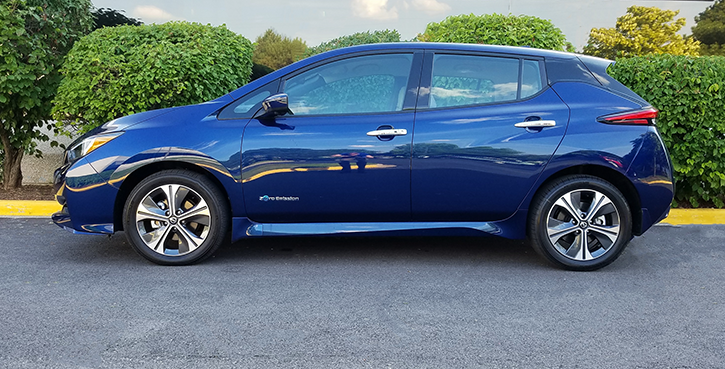 2019 Nissan Leaf Plus, Blue 