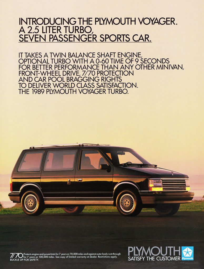 1989 Plymouth Voyager Turbo
