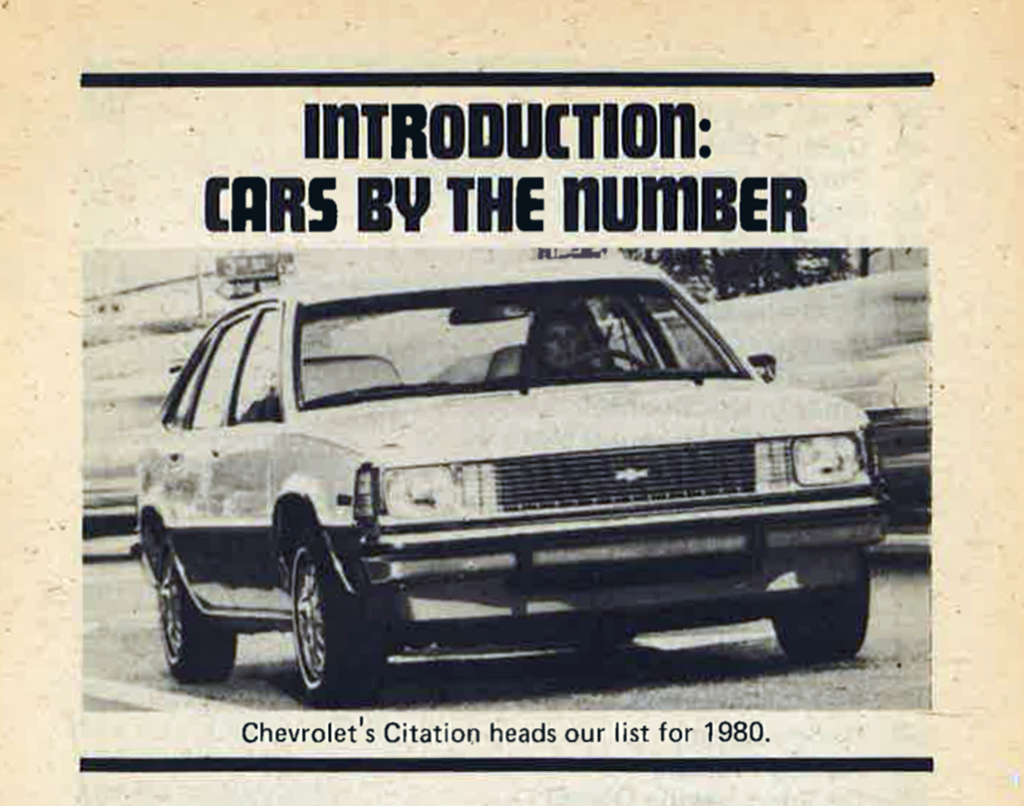 1980 Chevrolet Citation Review 