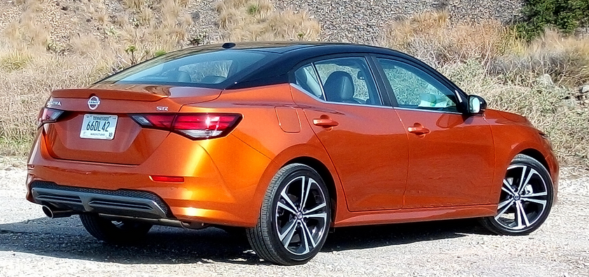 2020 Nissan Sentra, Monarch Orange