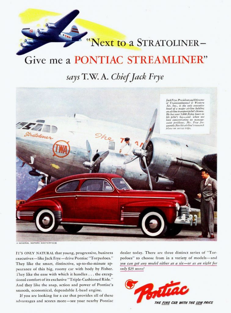 1947 Pontiac Ad 