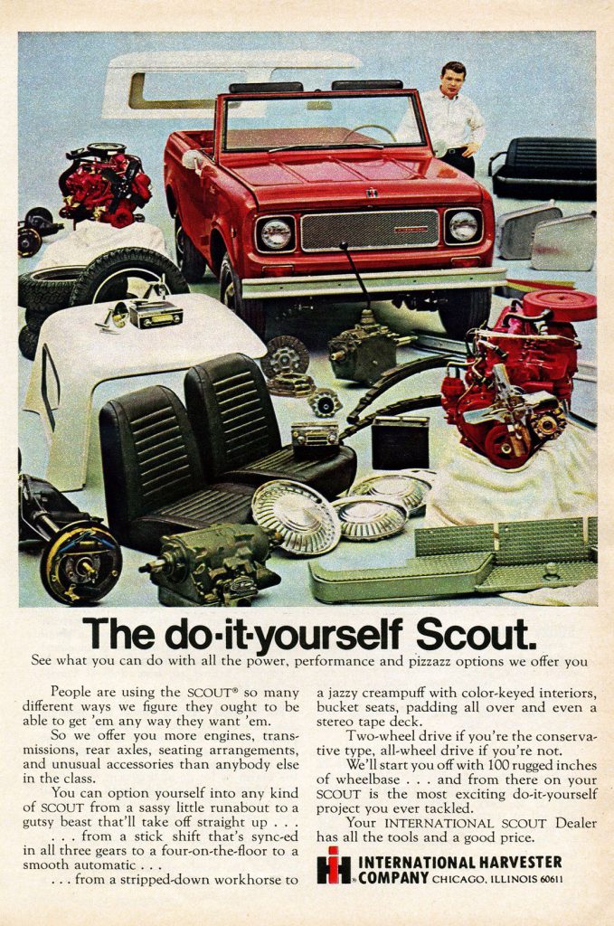 1969 International Scout Ad 