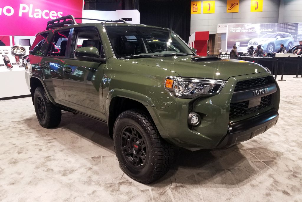 2020 Toyota 4Runner in Army Green