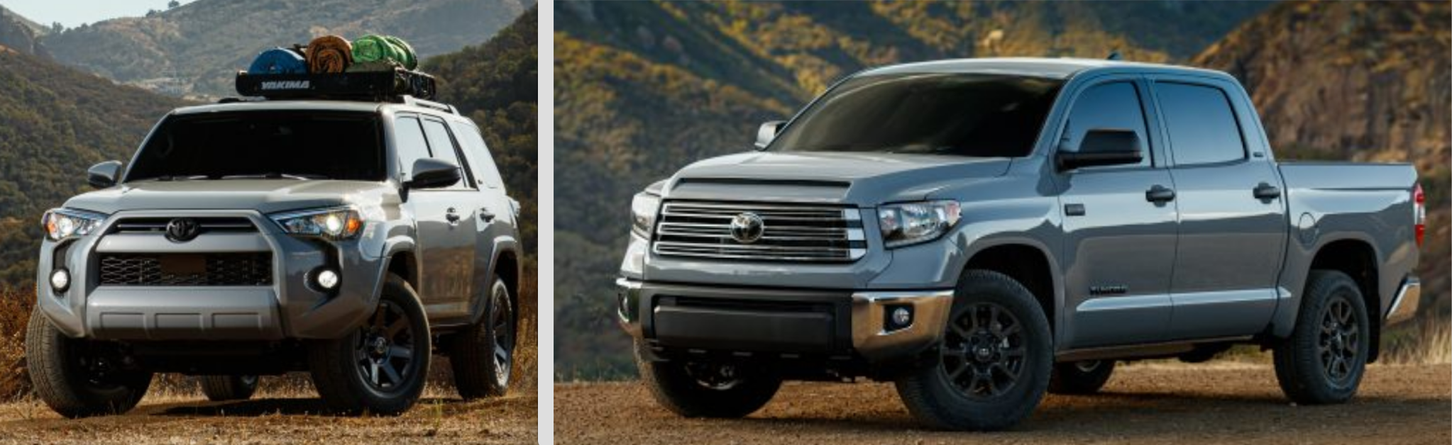 2021 Toyota Tacoma, Tundra, and 4Runner Trail Editions