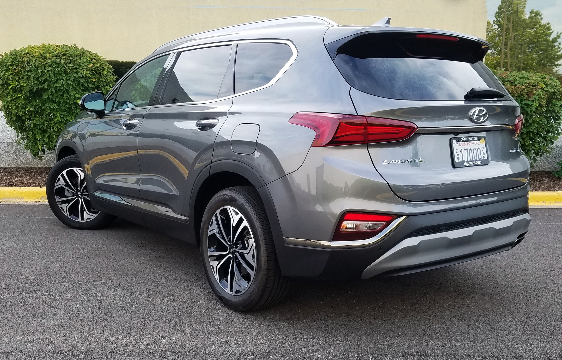 2020 Hyundai Santa Fe Limited in Machine Gray 