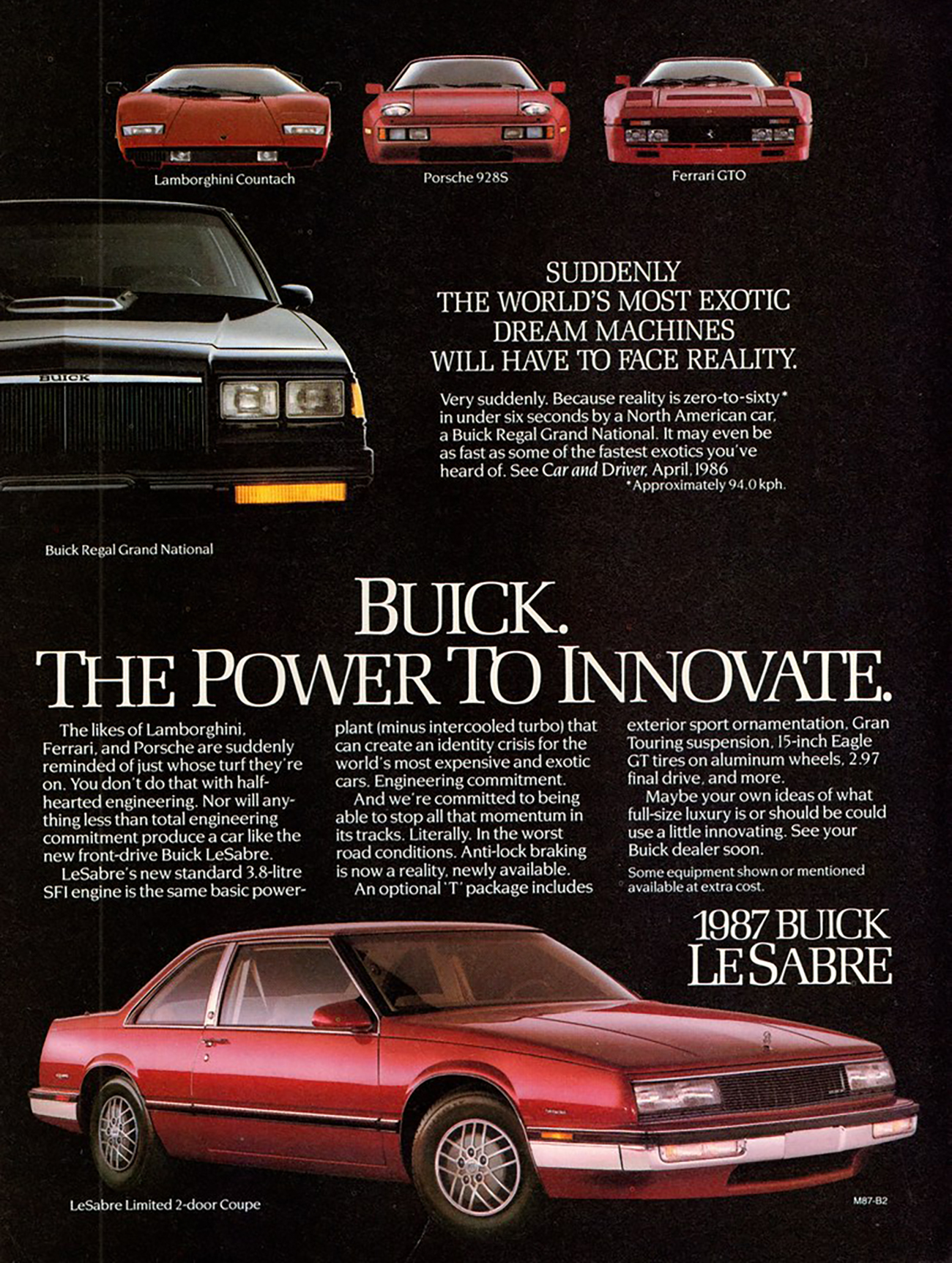 1987 Buick LeSabre Ad 