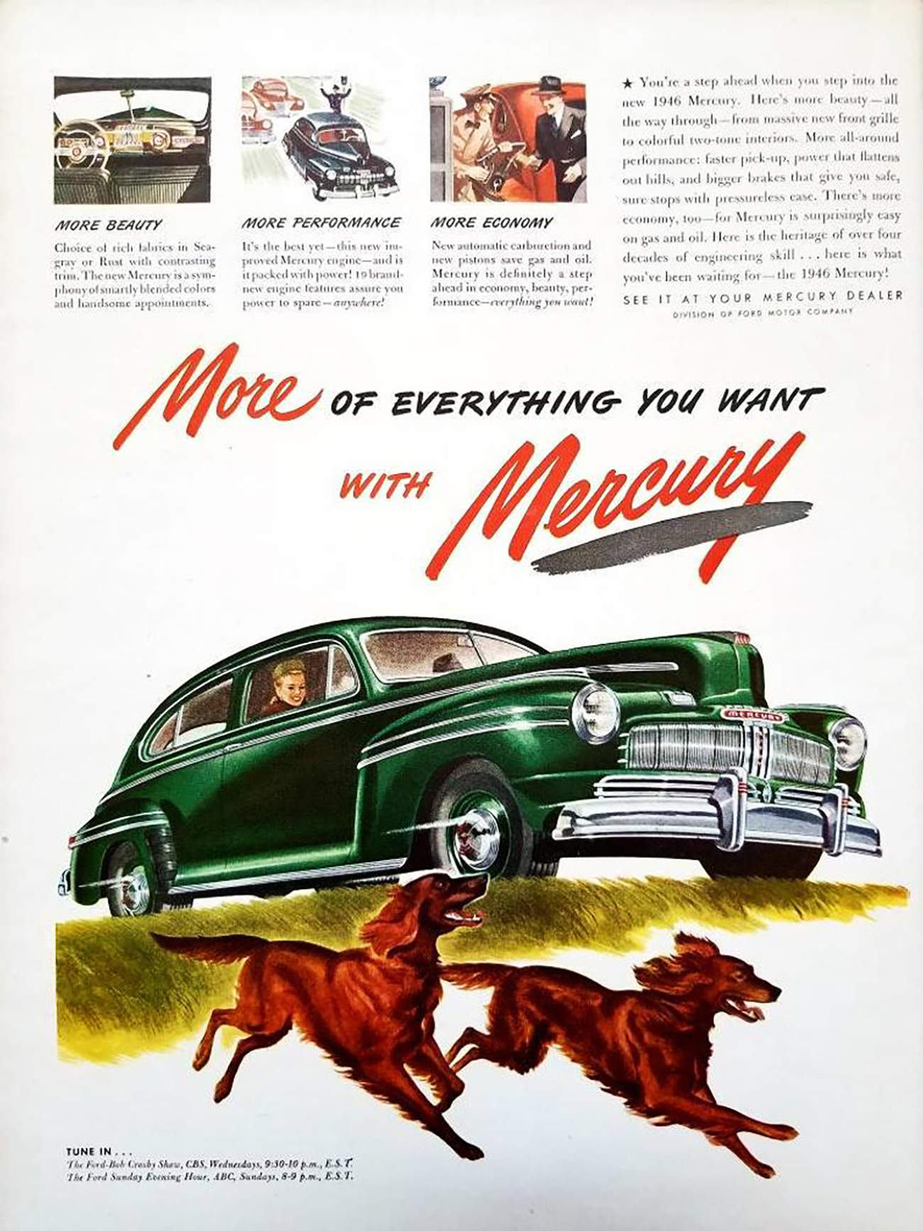 1946 Ethyl ad, Favorite Car Ads: 1971 Pontiac GTO