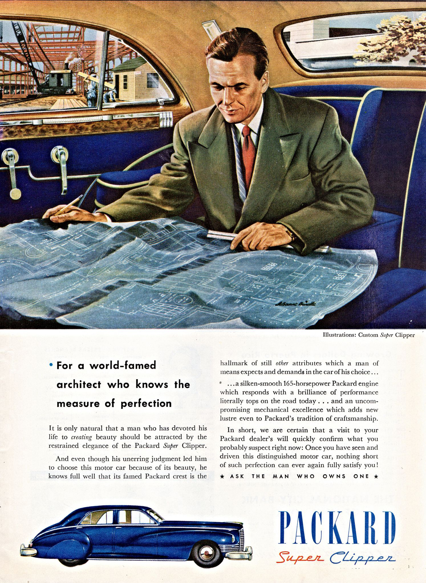 1947 Packard Ad 