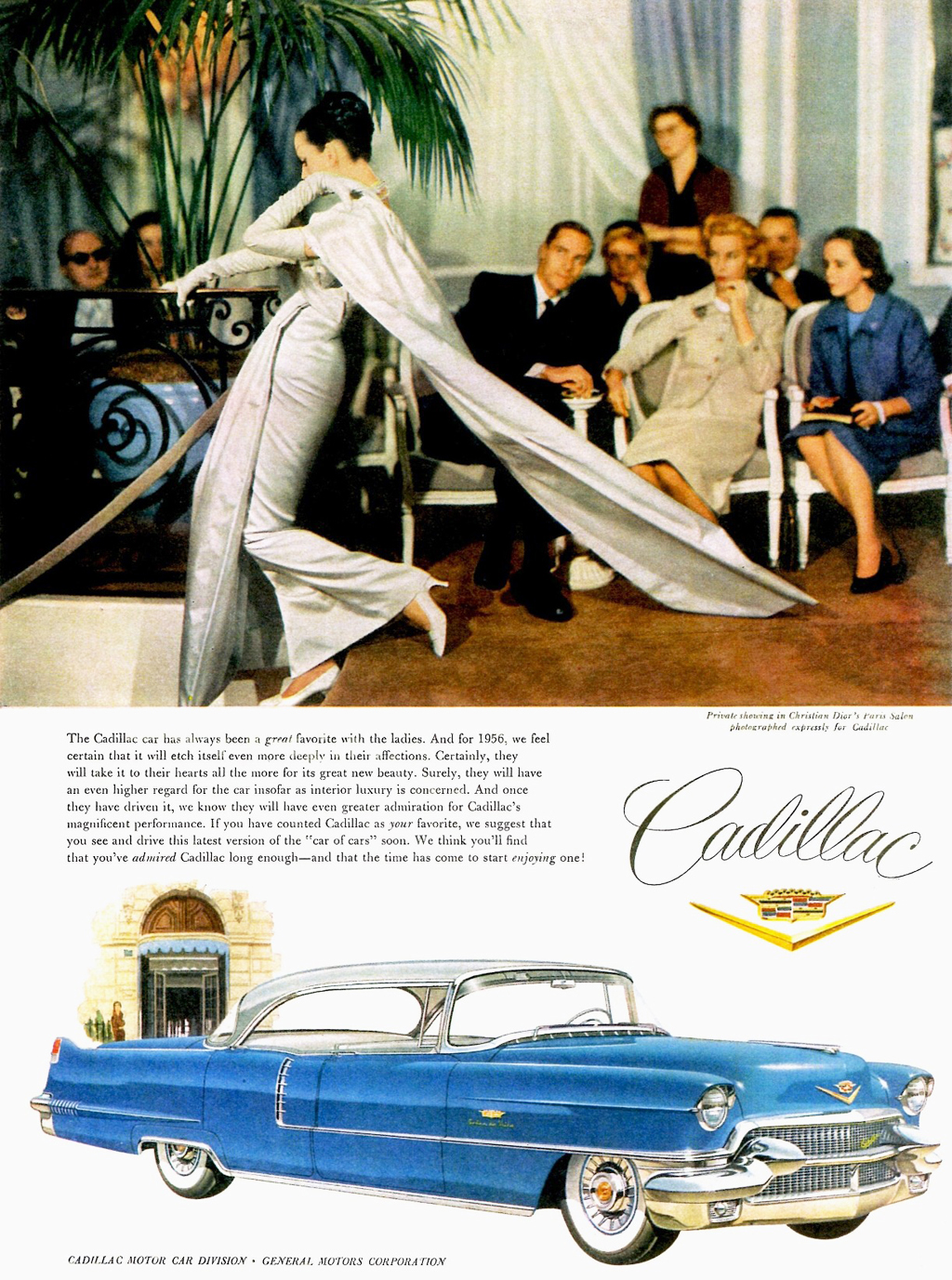 1956 Cadillac Ad 
