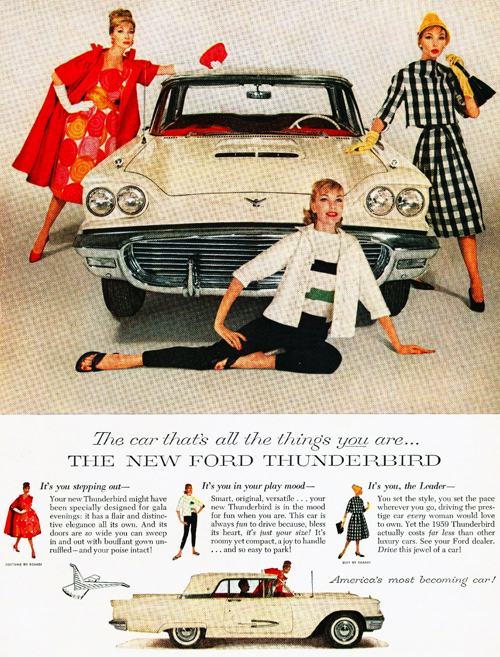 1959 Ford Thunderbird Ad 