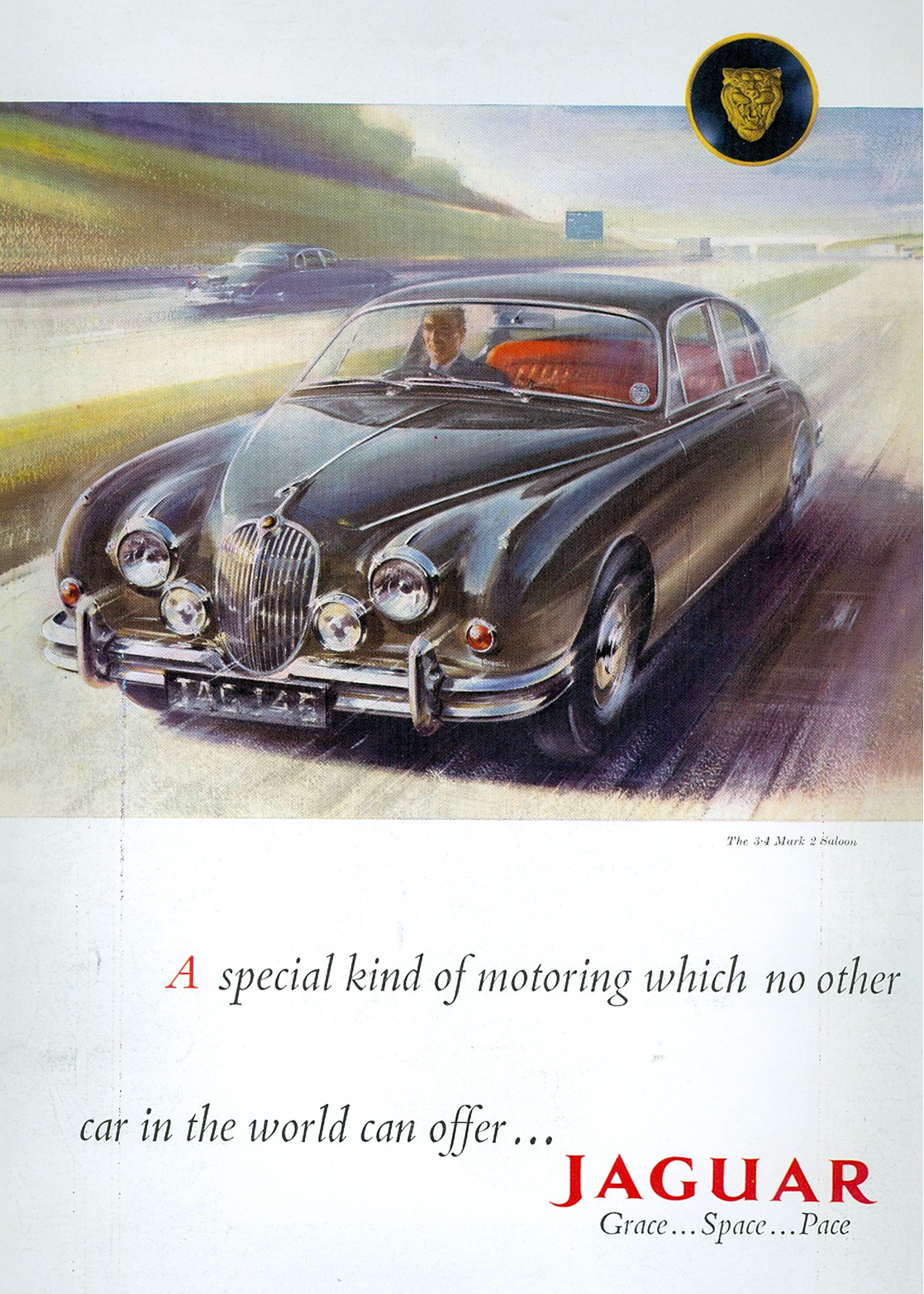 1960 Jaguar Mark II Ad 