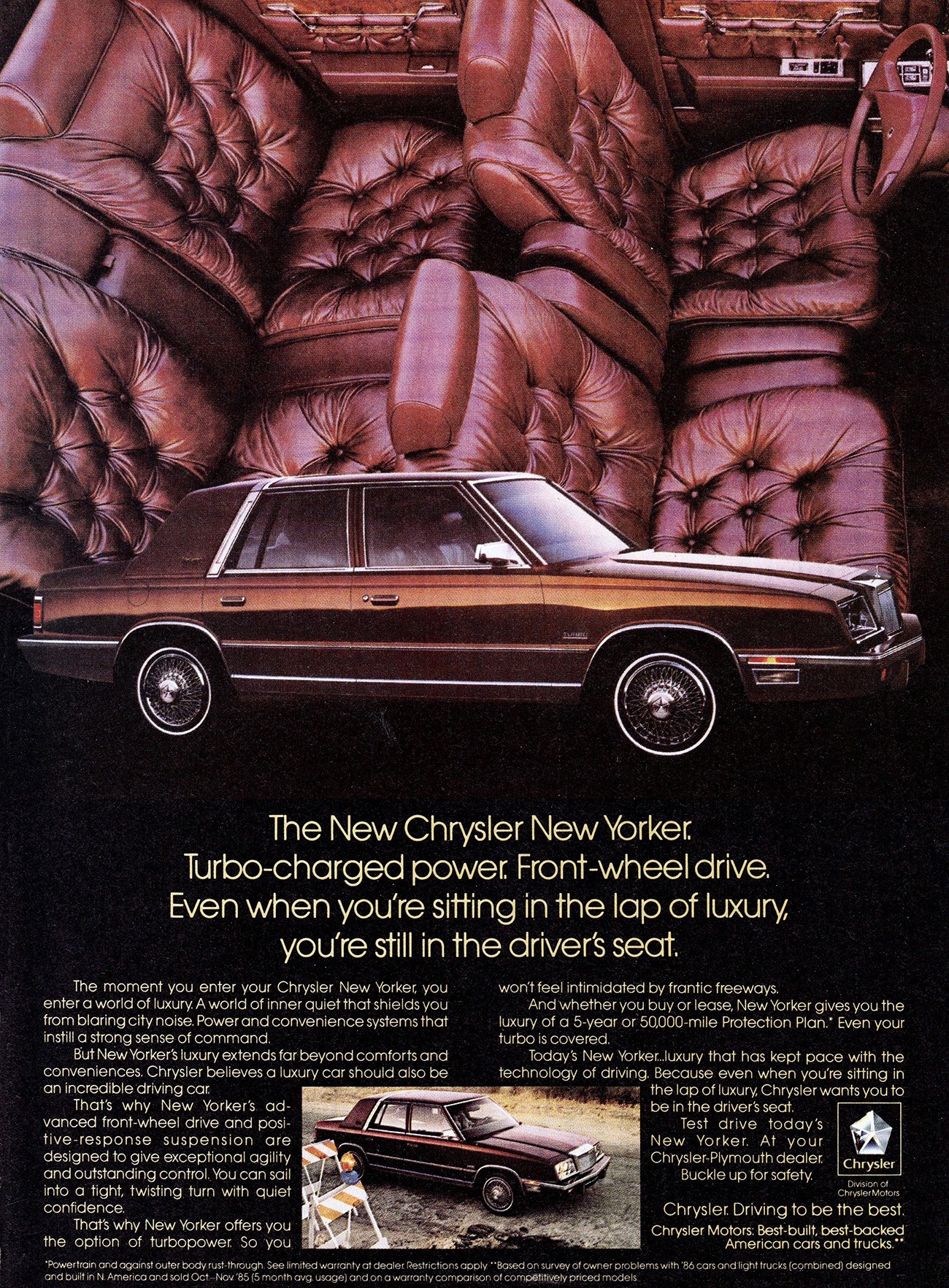 1987 Chrysler New Yorker Ad 