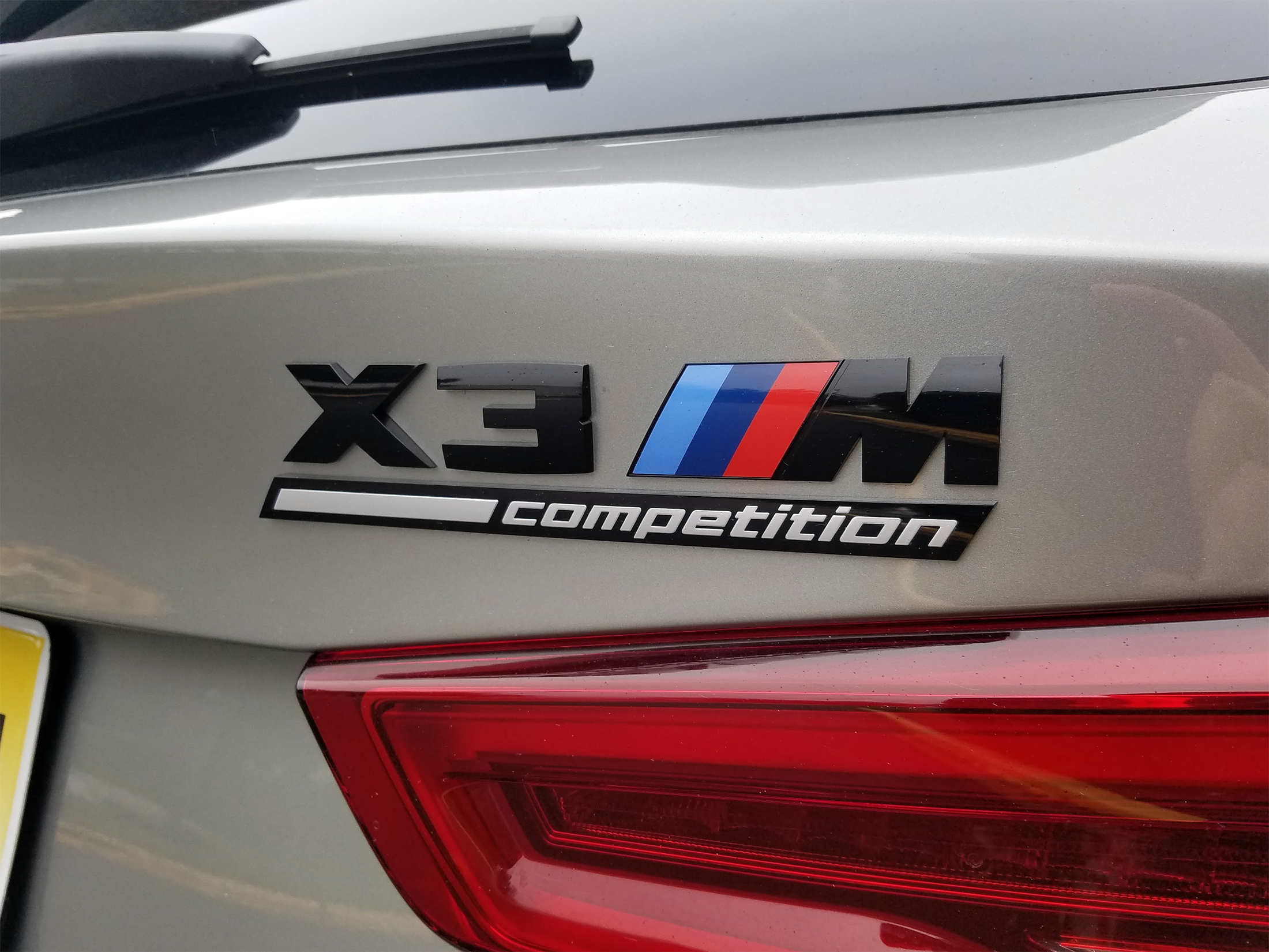 BMW X3 Xompetition Badge