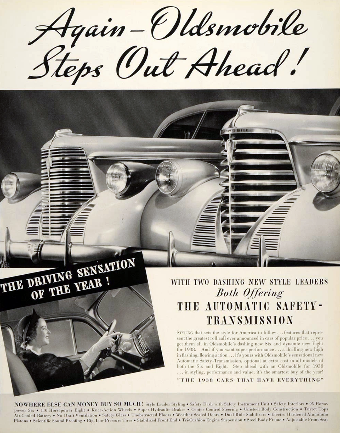 Oldsmobile Automatic Safety Transmission 
