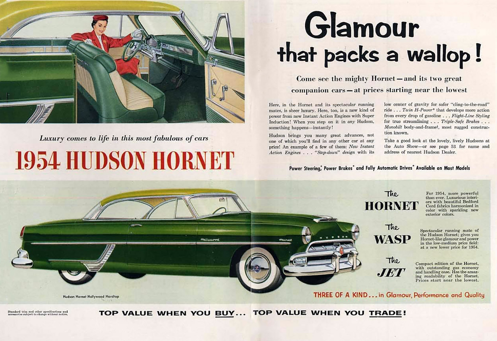 1954 Hudson Hornet Ad
