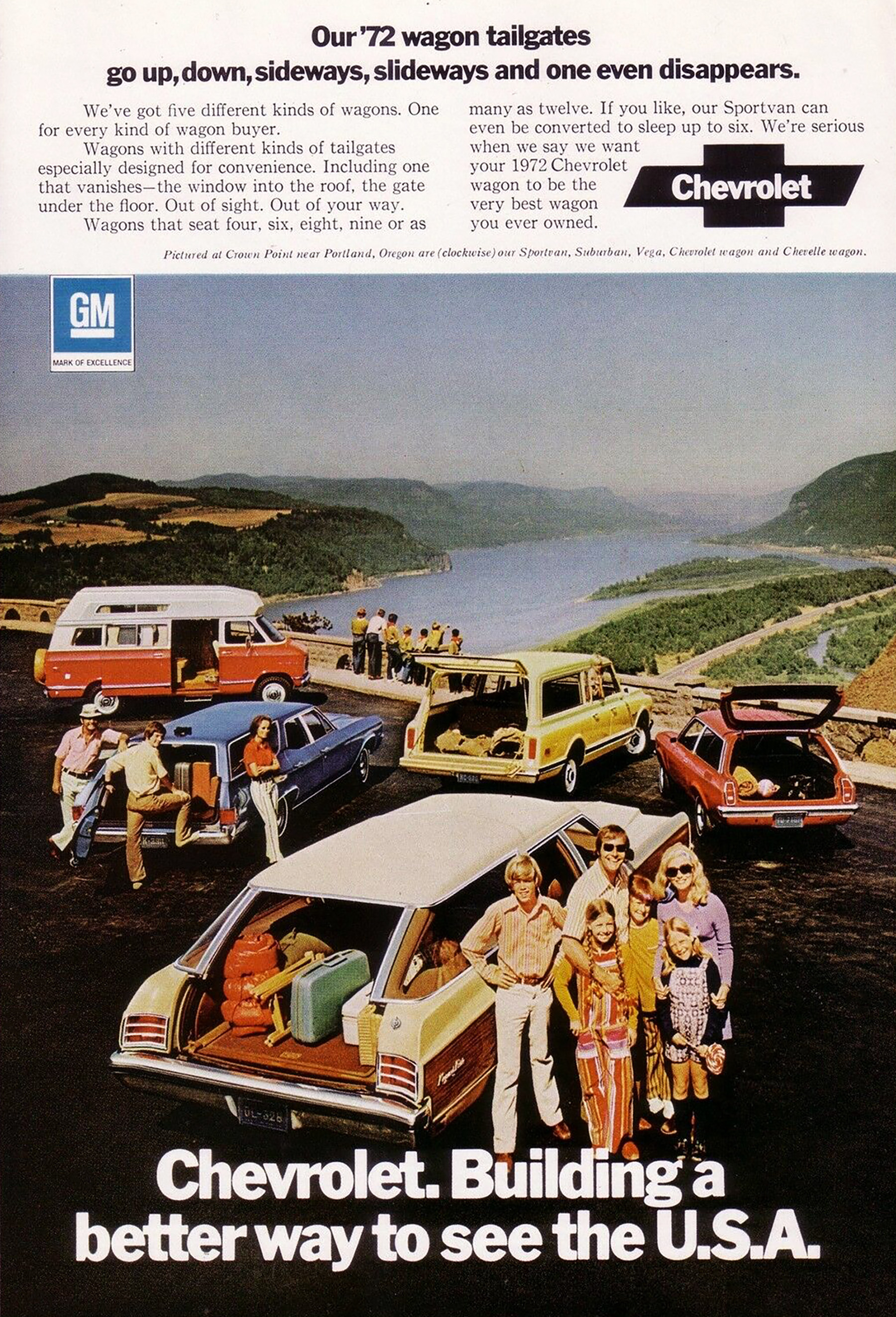 1972 Chevrolet Wagon Ad 
