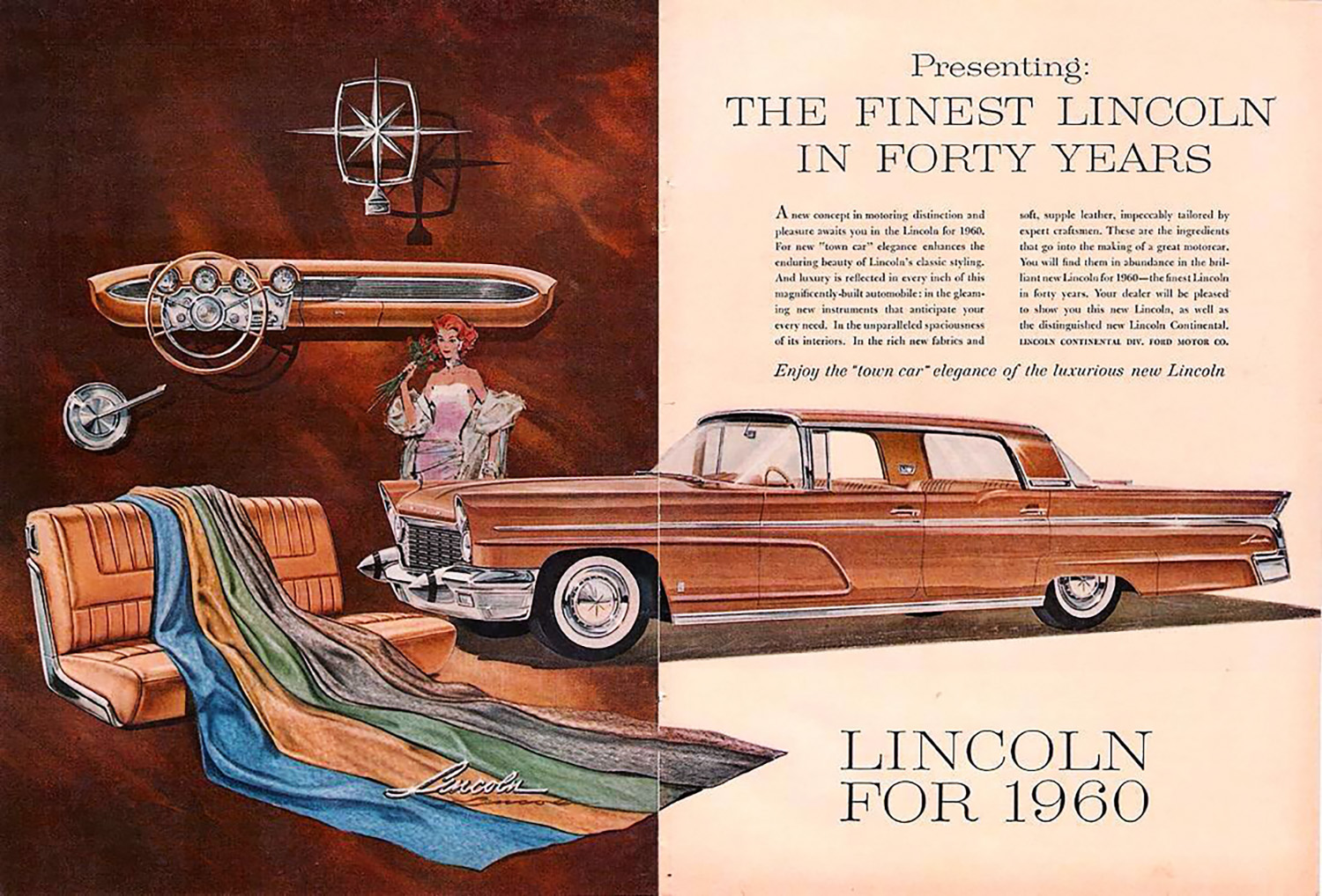 1960 Lincoln Ad 