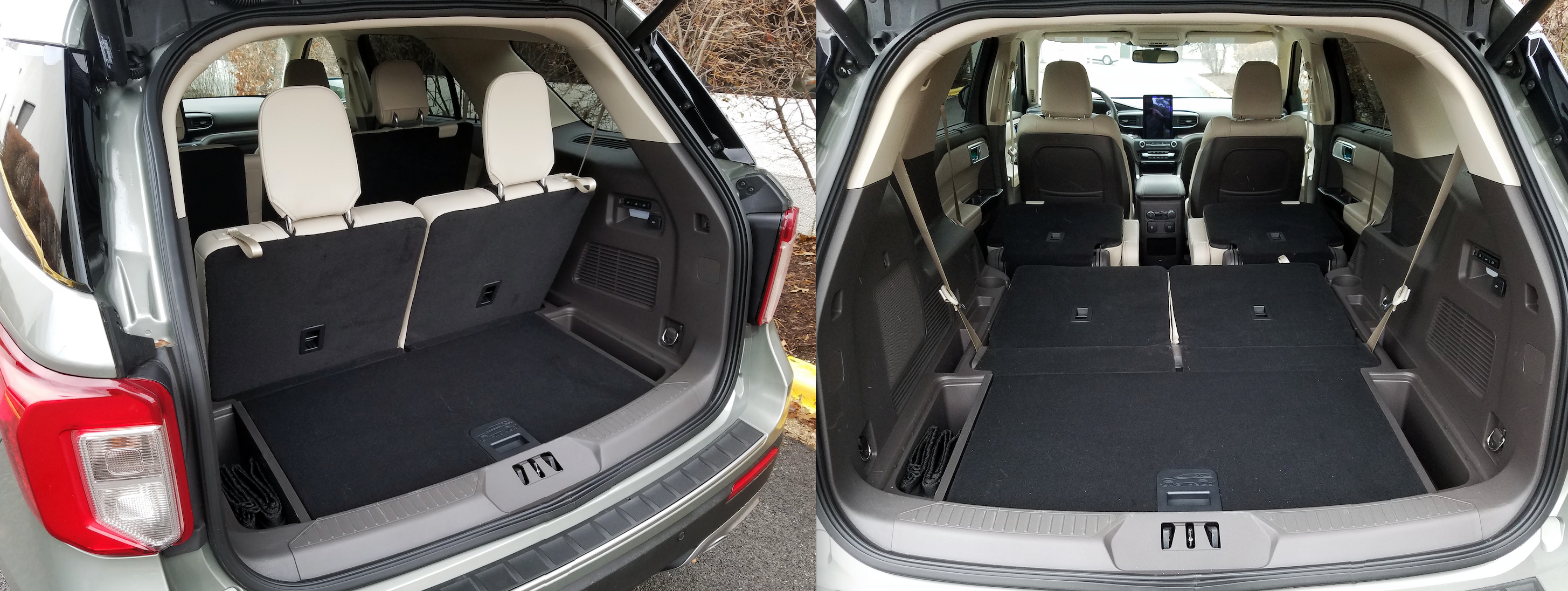 2022 Ford Explorer Cargo Space