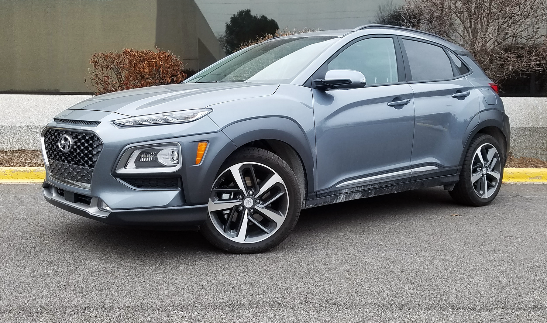 2020 Hyundai Kona Ultimate AWD in Sonic Silver