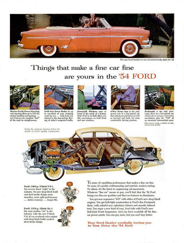 1954 Ford Ad